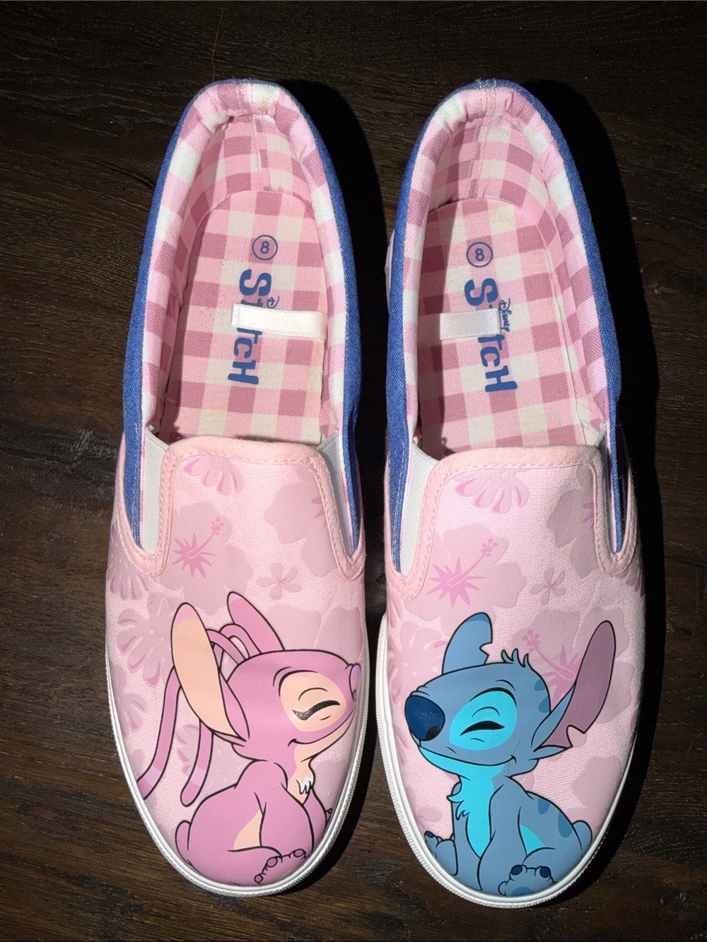 Disney Stitch & Angel Slip-On Shoes